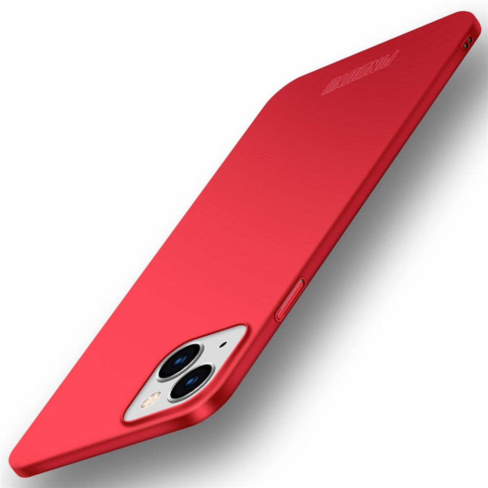 PINWUYO PC-serie til iPhone 13 mini 5,4 tommer tyndt mat hårdt PC-telefoncover med magnetisk ringholder