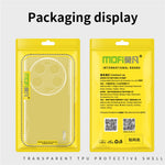 MOFI For Xiaomi 13 Ultra Transparent Phone Case Drop-proof Soft TPU Phone Cover