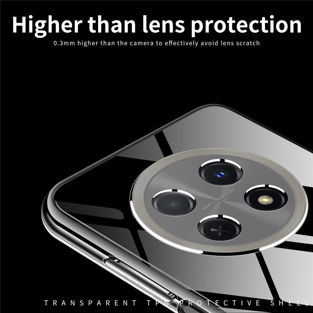 MOFI For Huawei Enjoy 60X Transparent Phone Cover Anti-scratch Soft TPU Phone Case