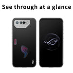 MOFI til Asus ROG Phone 7 5G Transparent Telefoncover Faldbeskyttende Fleksibelt TPU Telefoncover