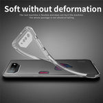 MOFI til Asus ROG Phone 7 5G Transparent Telefoncover Faldbeskyttende Fleksibelt TPU Telefoncover