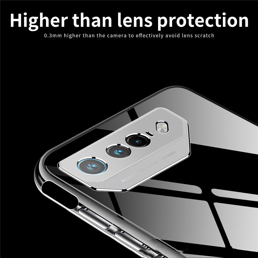 MOFI til Asus ROG Phone 7 5G Transparent Telefoncover Faldbeskyttende Fleksibelt TPU Telefoncover