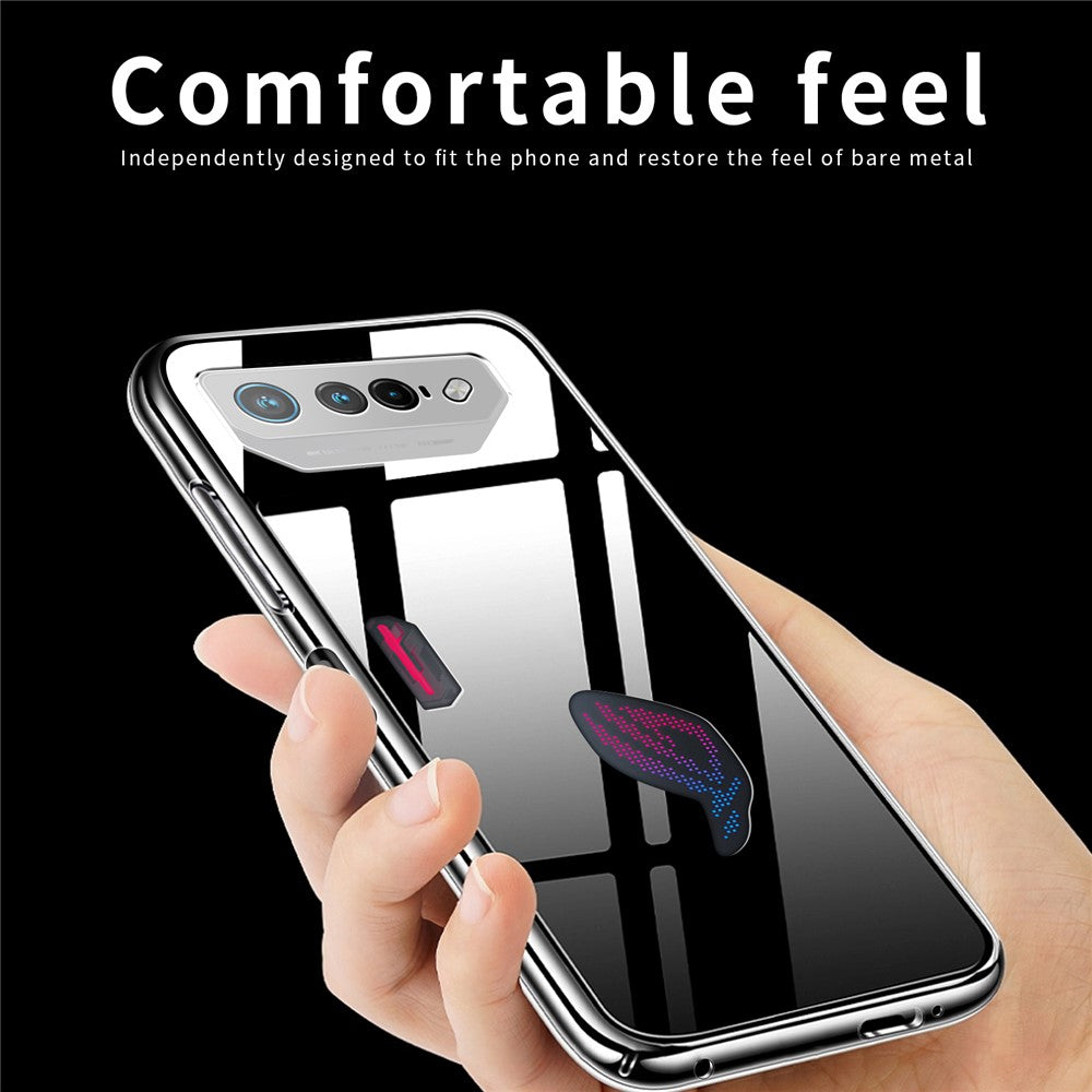 MOFI til Asus ROG Phone 7 5G Transparent Telefoncover Faldbeskyttende Fleksibelt TPU Telefoncover