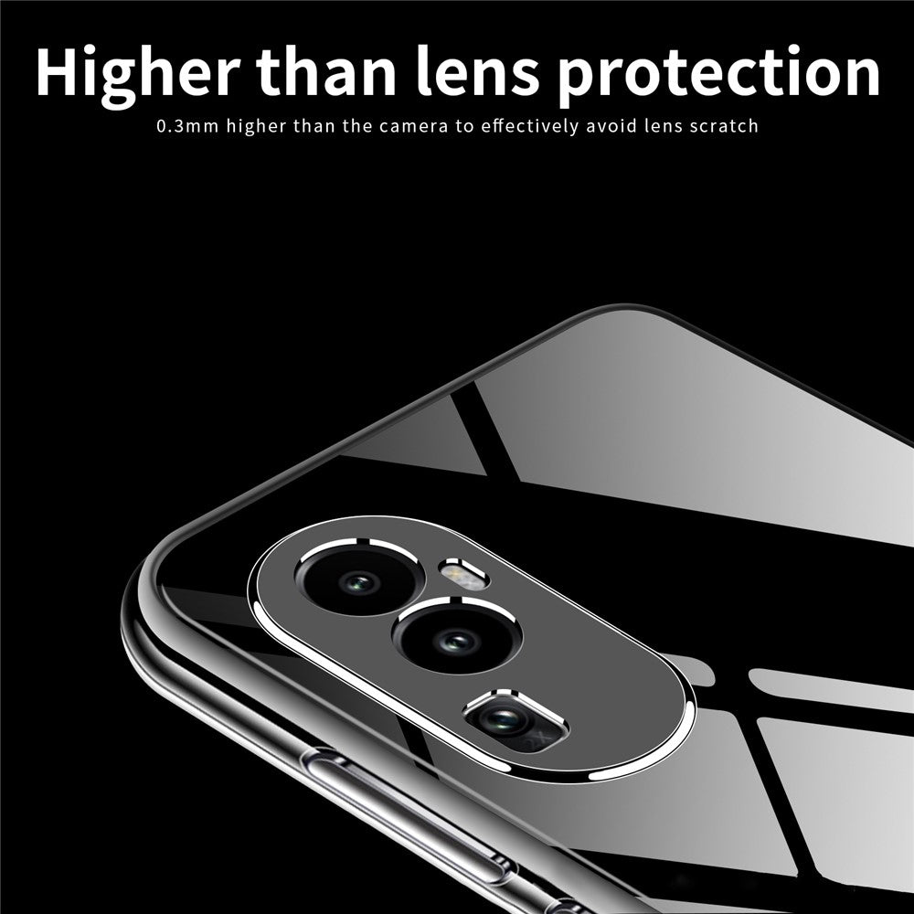 MOFI For Oppo Reno10 Pro+ 5G Phone TPU Case Anti-scratch Transparent Cell Phone Cover