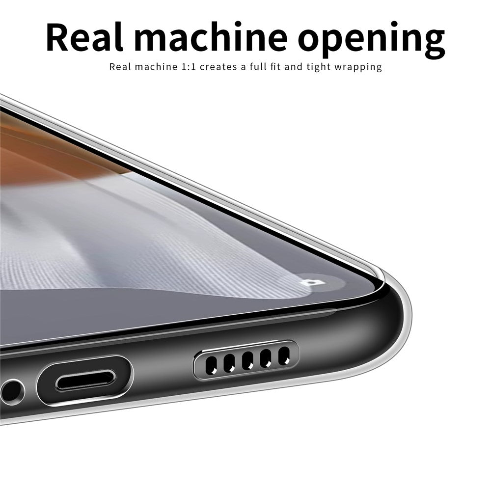 MOFI For Oppo Reno10 Pro+ 5G Phone TPU Case Anti-scratch Transparent Cell Phone Cover