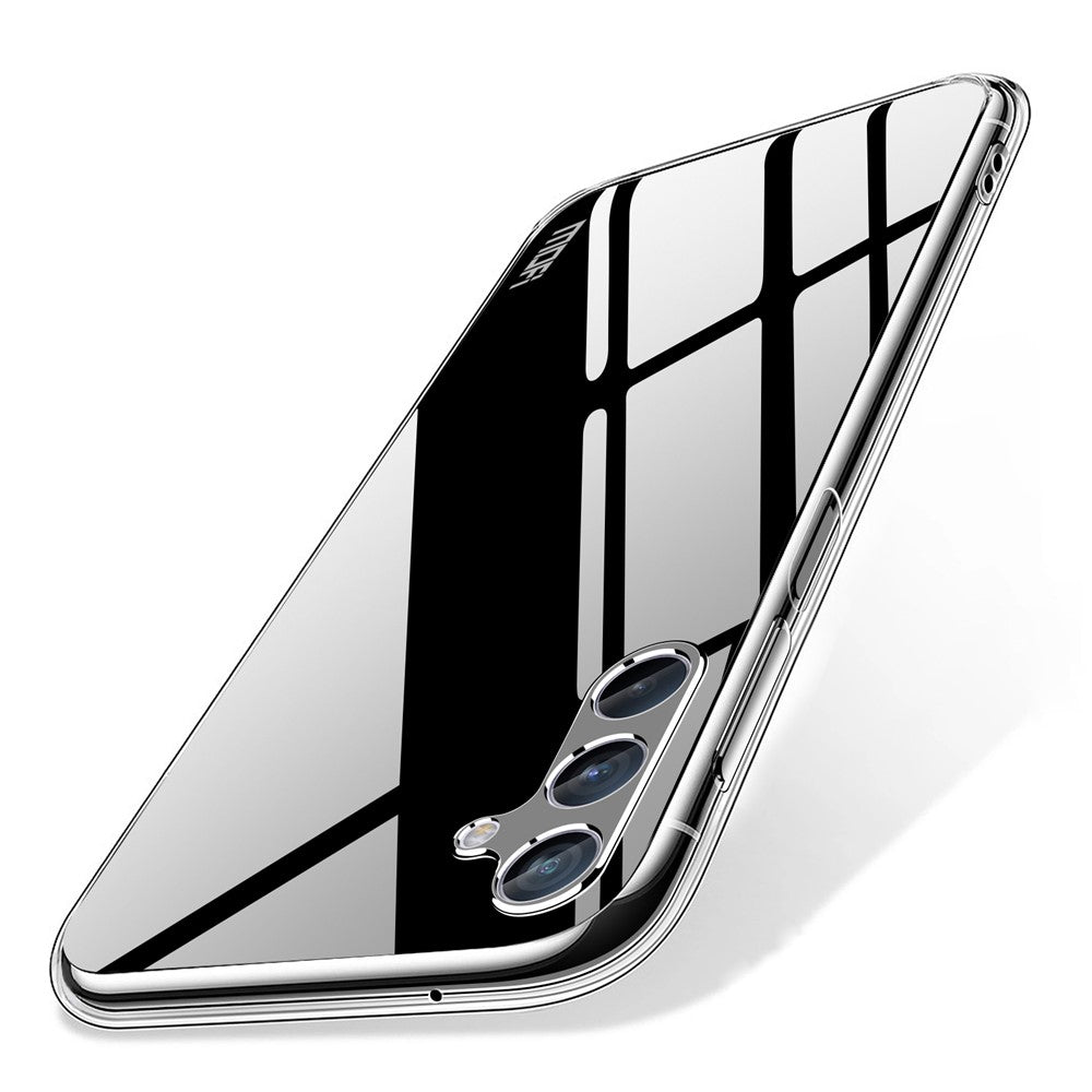 MOFI För Samsung Galaxy M54 5G / F54 5G TPU mobilskal Transparent Reptåligt Mobilskal