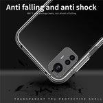 MOFI For Xiaomi Redmi Note 12S 4G Drop-proof Transparent Smartphone Case Soft TPU Phone Cover