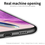 MOFI For Xiaomi Redmi Note 12S 4G Drop-proof Transparent Smartphone Case Soft TPU Phone Cover