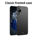 MOFI JK PC Series-1 Shield för Huawei P60 / P60 Pro Matt PC-mobilskal Skyddande mobilfodral