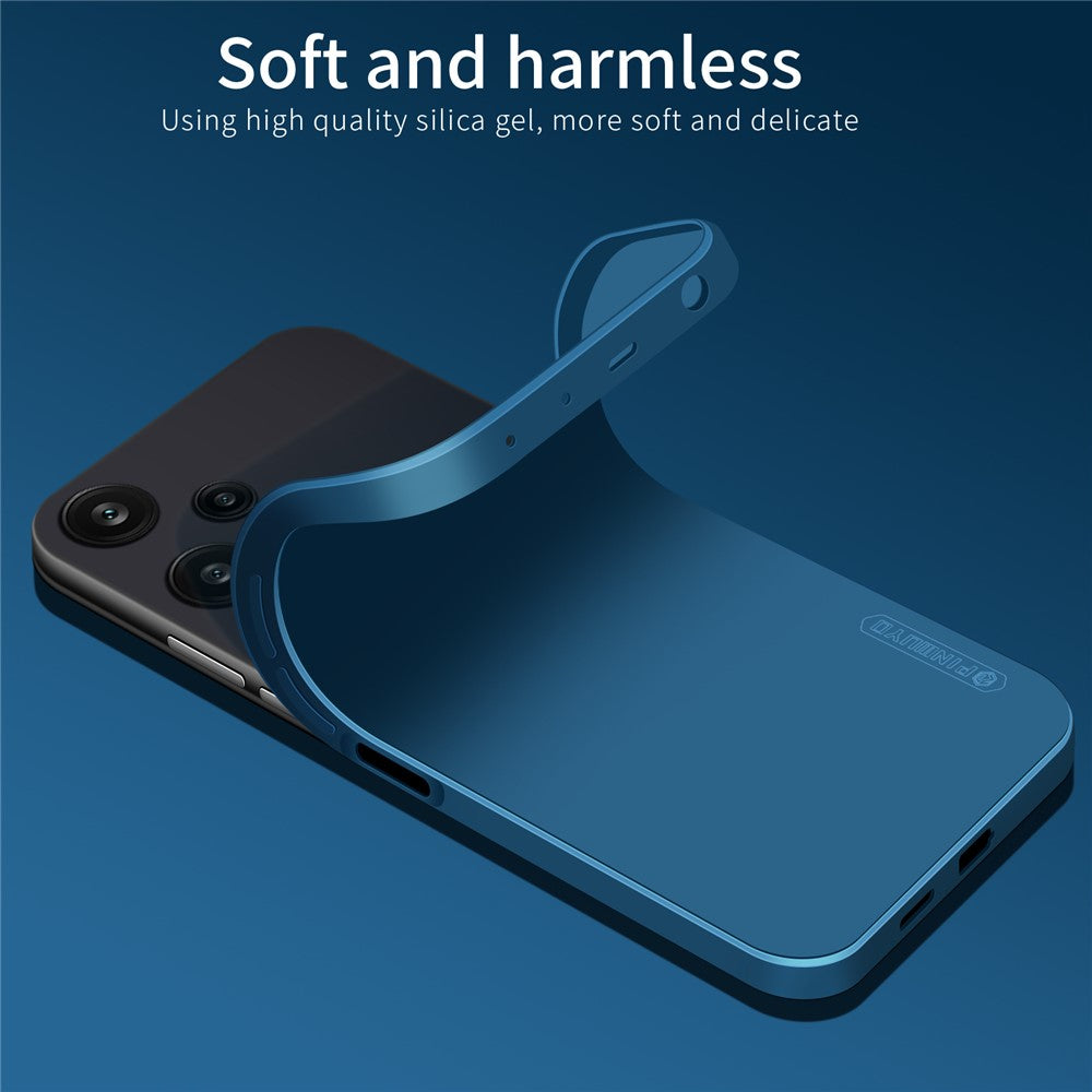 PINWUYO För Xiaomi Redmi Note 12 Turbo / Poco F5 5G TPU mobilskal Precisa Utskärningar Fallskyddande Skydd