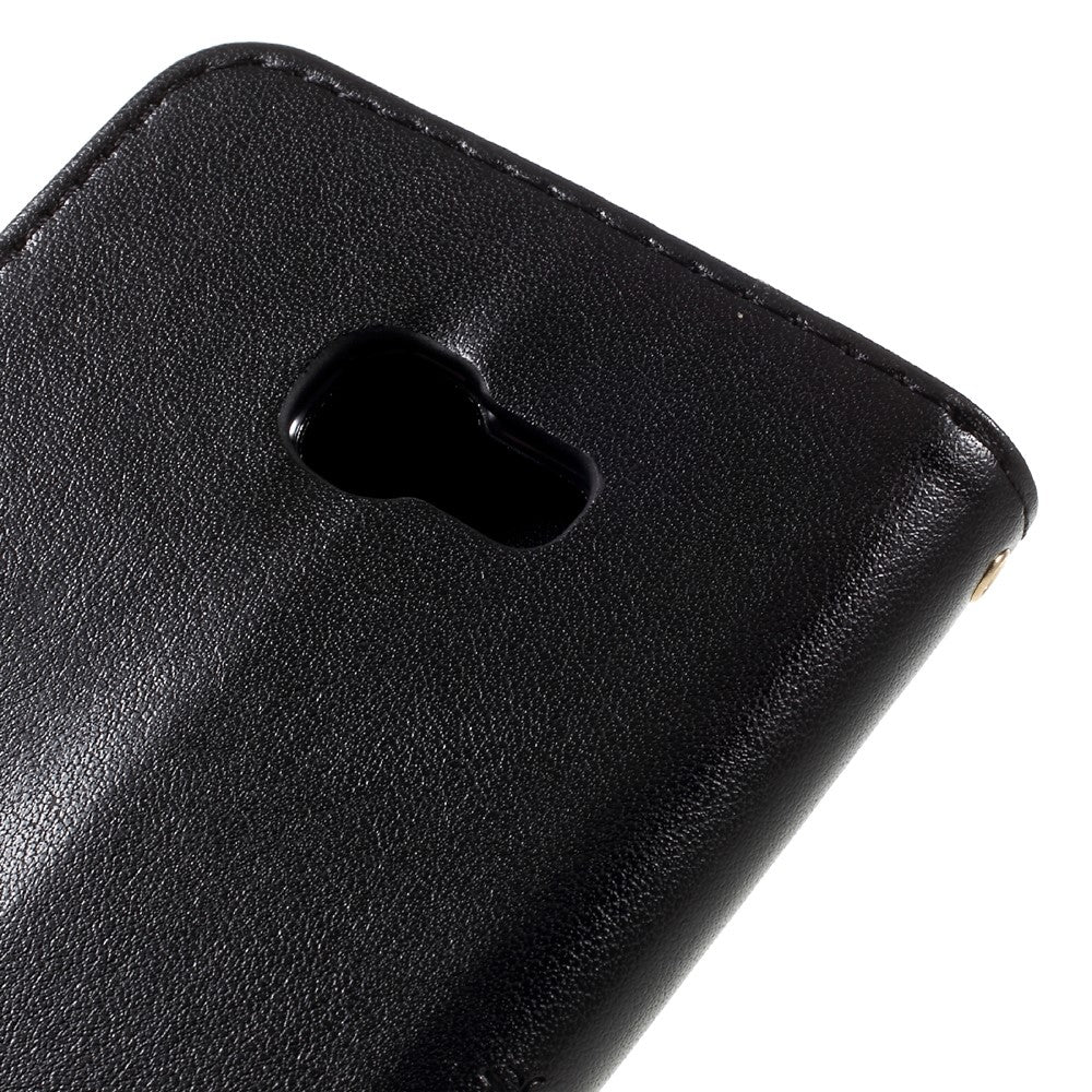 Sommerfugle Blomster Læder Stand Cover med Kortlommer til Samsung Galaxy A5 (2017)