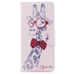 Pattern Printing PU Leather Wallet Stand Phone Accessory Case for Samsung Galaxy Note 8