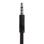 LANGSDOM JM26 3.5mm Flat In-ear Stereo Earphone Headset with Mic for iPhone Samsung HTC