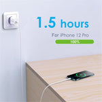 NORTHJO NOPD200101 Type-C Port Wall Charger PD 20W Phone Tablet Fast Charging Adapter