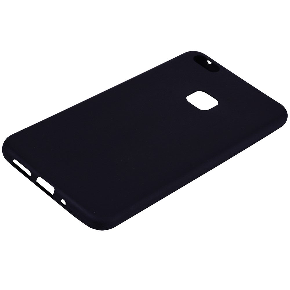 Huawei P10 Lite Frostat Anti-fingeravtrycksskyddande mjukt TPU-mobilskal