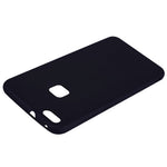 Huawei P10 Lite Frostat Anti-fingeravtrycksskyddande mjukt TPU-mobilskal