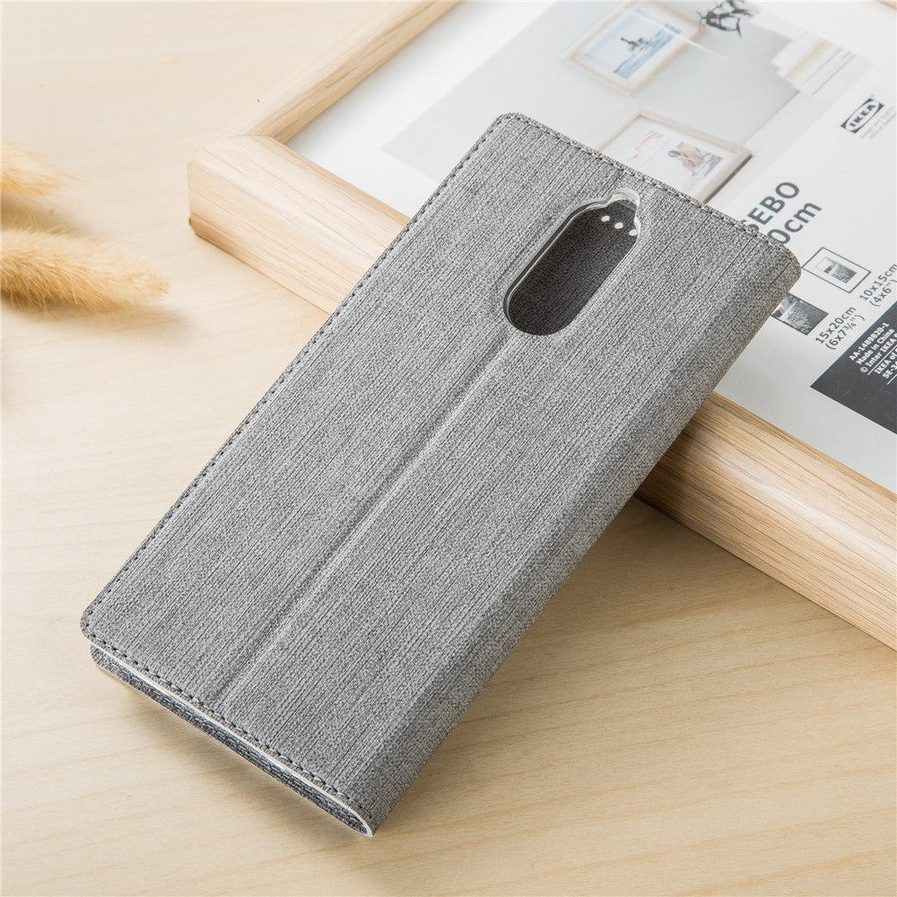 VILI DMX Style Auto-absorbed Leather Case with Card Holder for Huawei Mate 10 Lite