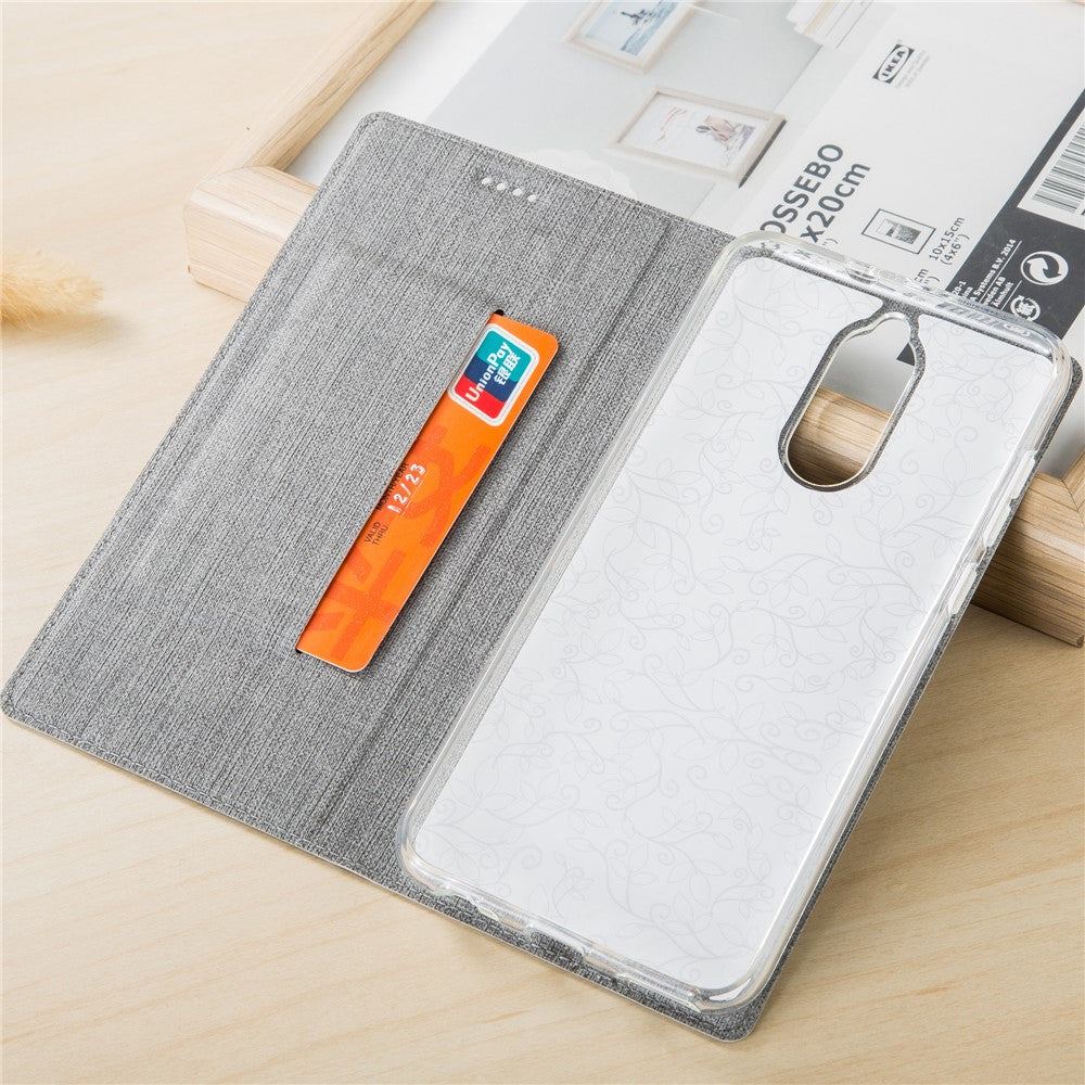 VILI DMX Style Auto-absorbed Leather Case with Card Holder for Huawei Mate 10 Lite