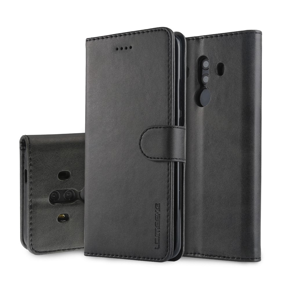 LC.IMEEKE for Huawei Mate 10 Pro PU Leather Wallet Stand Case with Card Slots