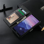 LC.IMEEKE for Huawei Mate 10 Pro PU Leather Wallet Stand Case with Card Slots