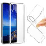 IMAK Stealth-skal med genomskinligt 0,7 mm TPU-bakstycke + skärmskydd för Huawei P20
