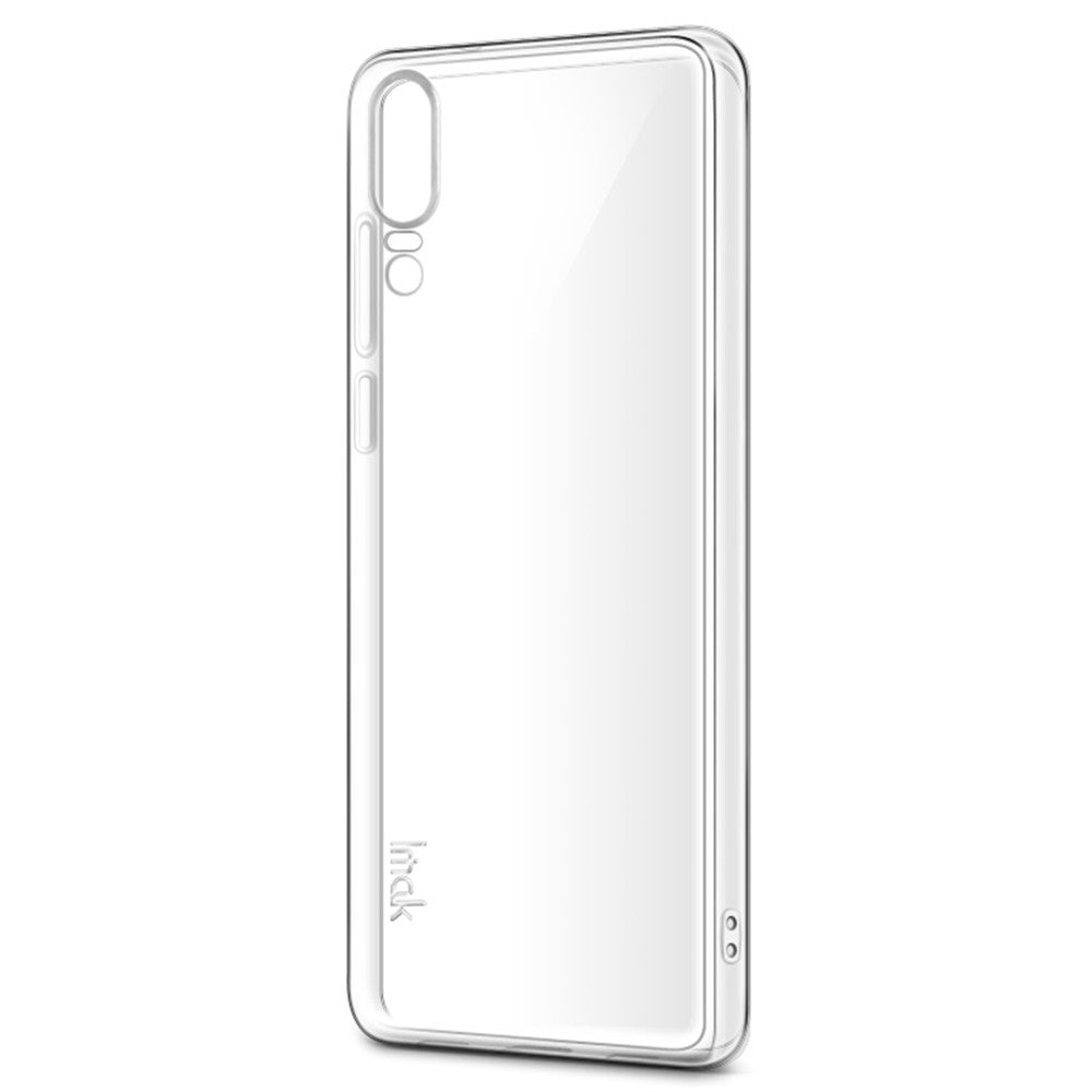 IMAK Stealth-skal med genomskinligt 0,7 mm TPU-bakstycke + skärmskydd för Huawei P20