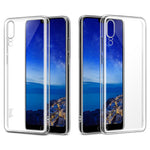 IMAK Stealth-skal med genomskinligt 0,7 mm TPU-bakstycke + skärmskydd för Huawei P20