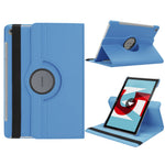 Litchi Grain Leather Stand Tablet Case for Huawei Mediapad M5 10 / M5 10 (Pro) with Elastic Band