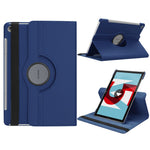 Litchi Grain Leather Stand Tablet Case for Huawei Mediapad M5 10 / M5 10 (Pro) with Elastic Band