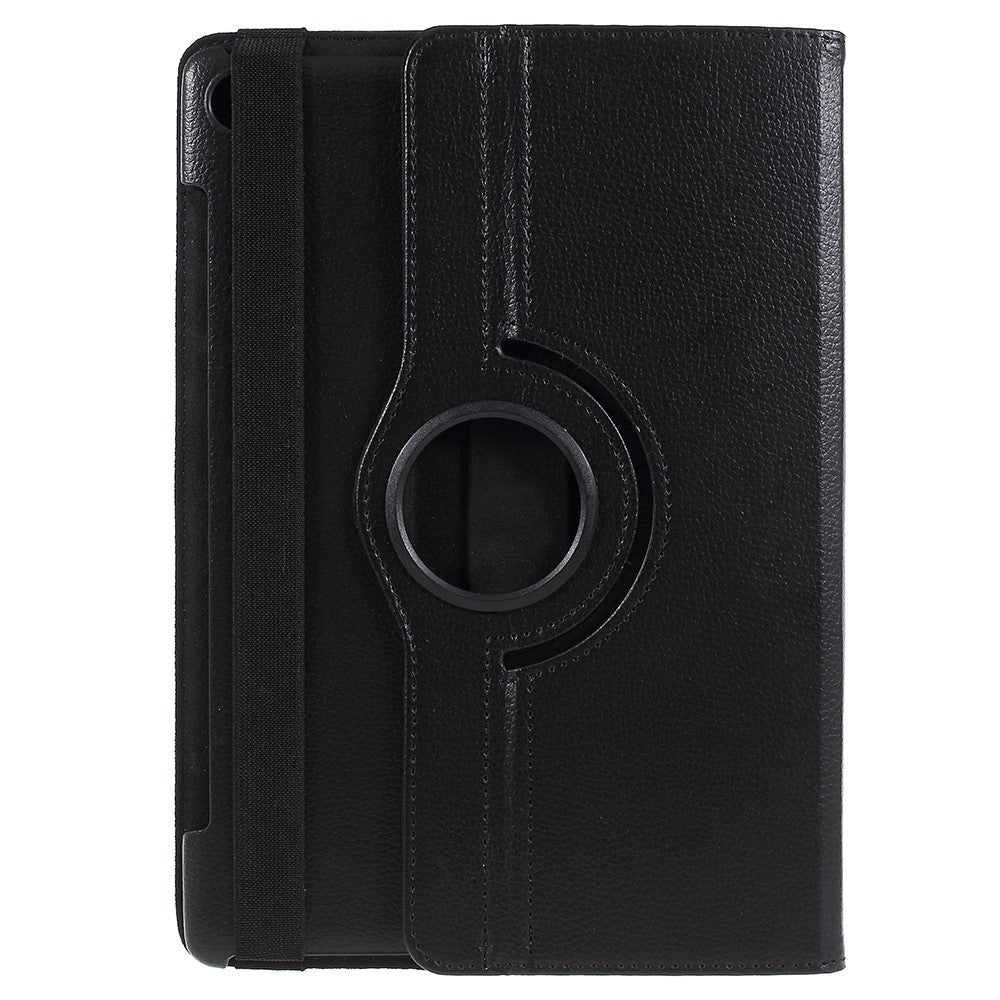 Litchi Skin Leather Case with Rotating Stand for Huawei Mediapad M5 10 / M5 10 (Pro)
