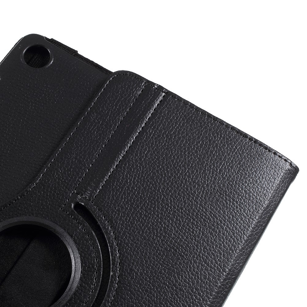 Litchi Skin Leather Case with Rotating Stand for Huawei Mediapad M5 10 / M5 10 (Pro)