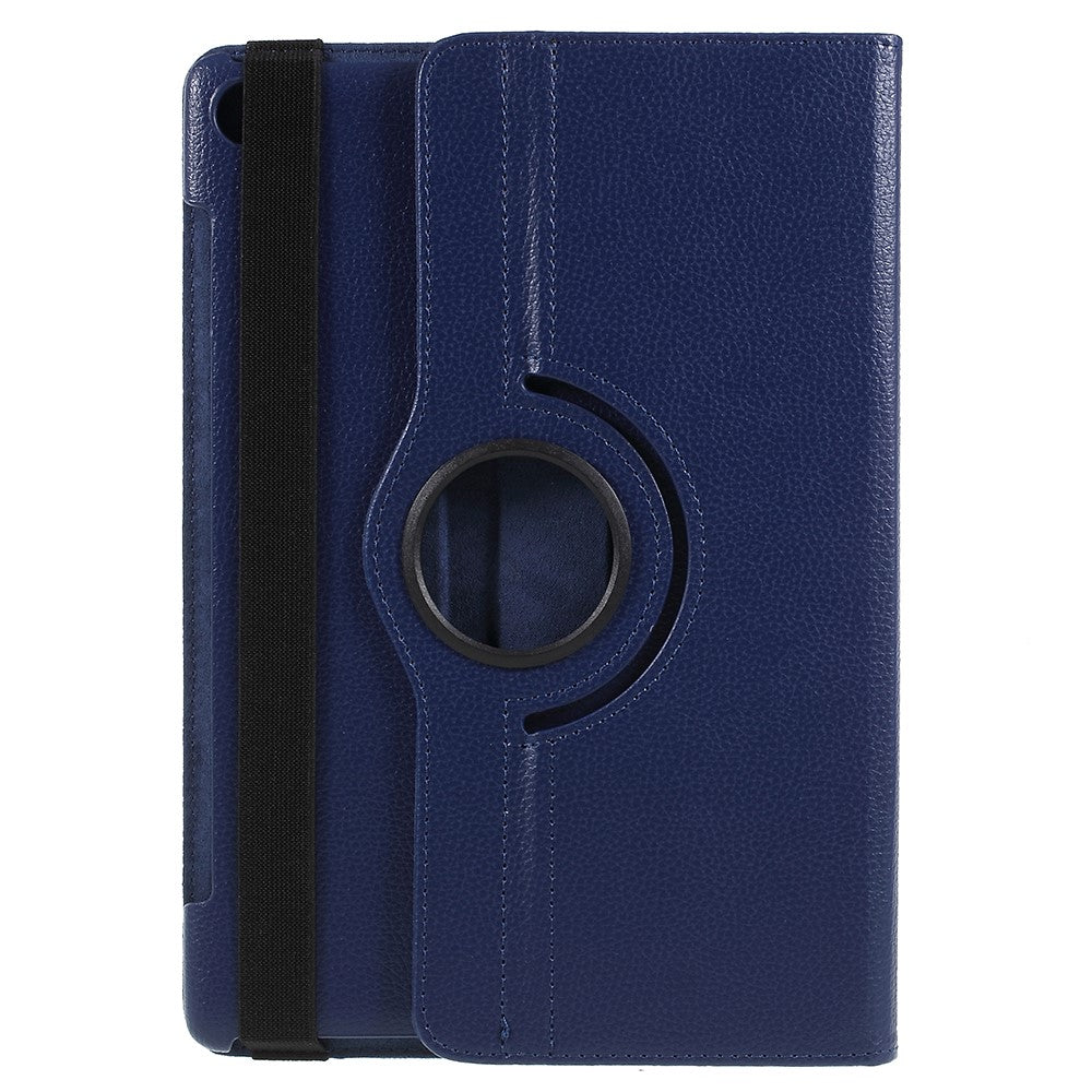Litchi Skin Leather Case with Rotating Stand for Huawei Mediapad M5 10 / M5 10 (Pro)