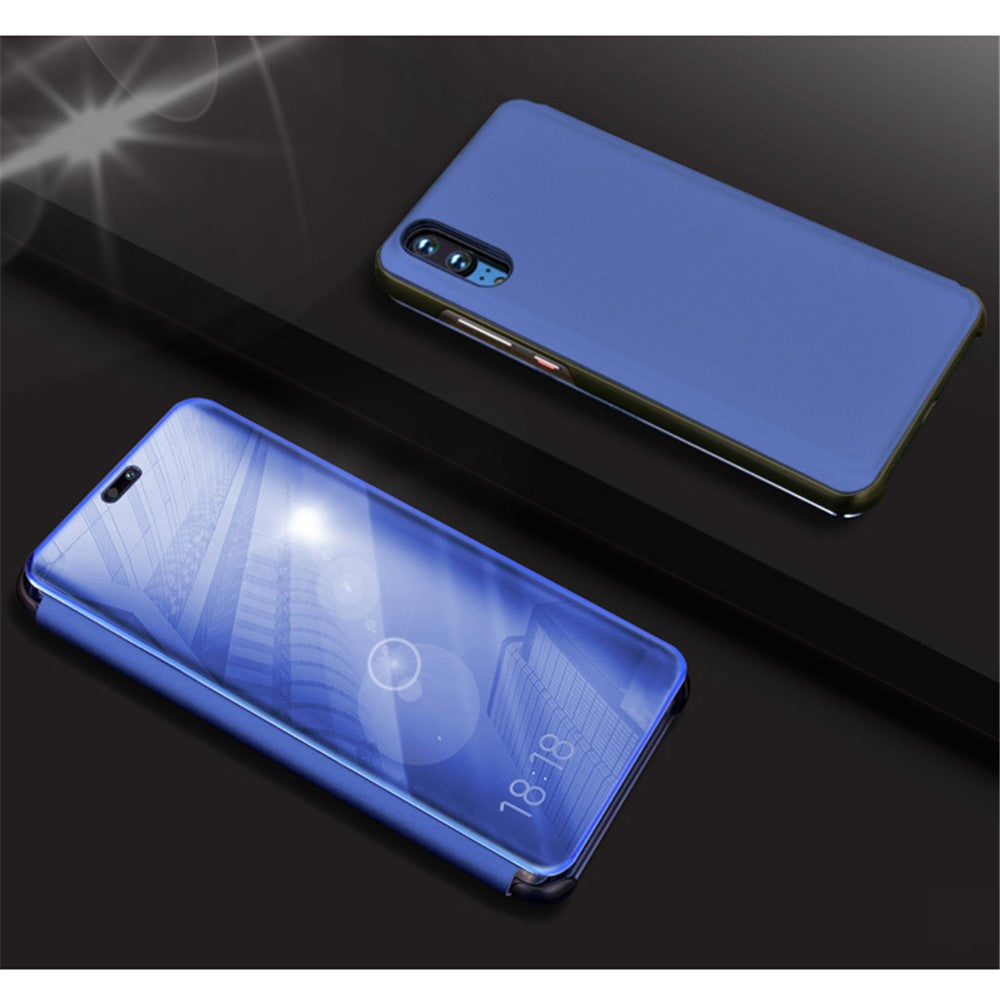 For Huawei P20 Pro Flip Leather Cover with Stand Full Body Protective Phone Case