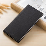 VILI DMX Autoabsorberande Korthållare Läderfodral för Huawei P20 Lite / Nova 3e