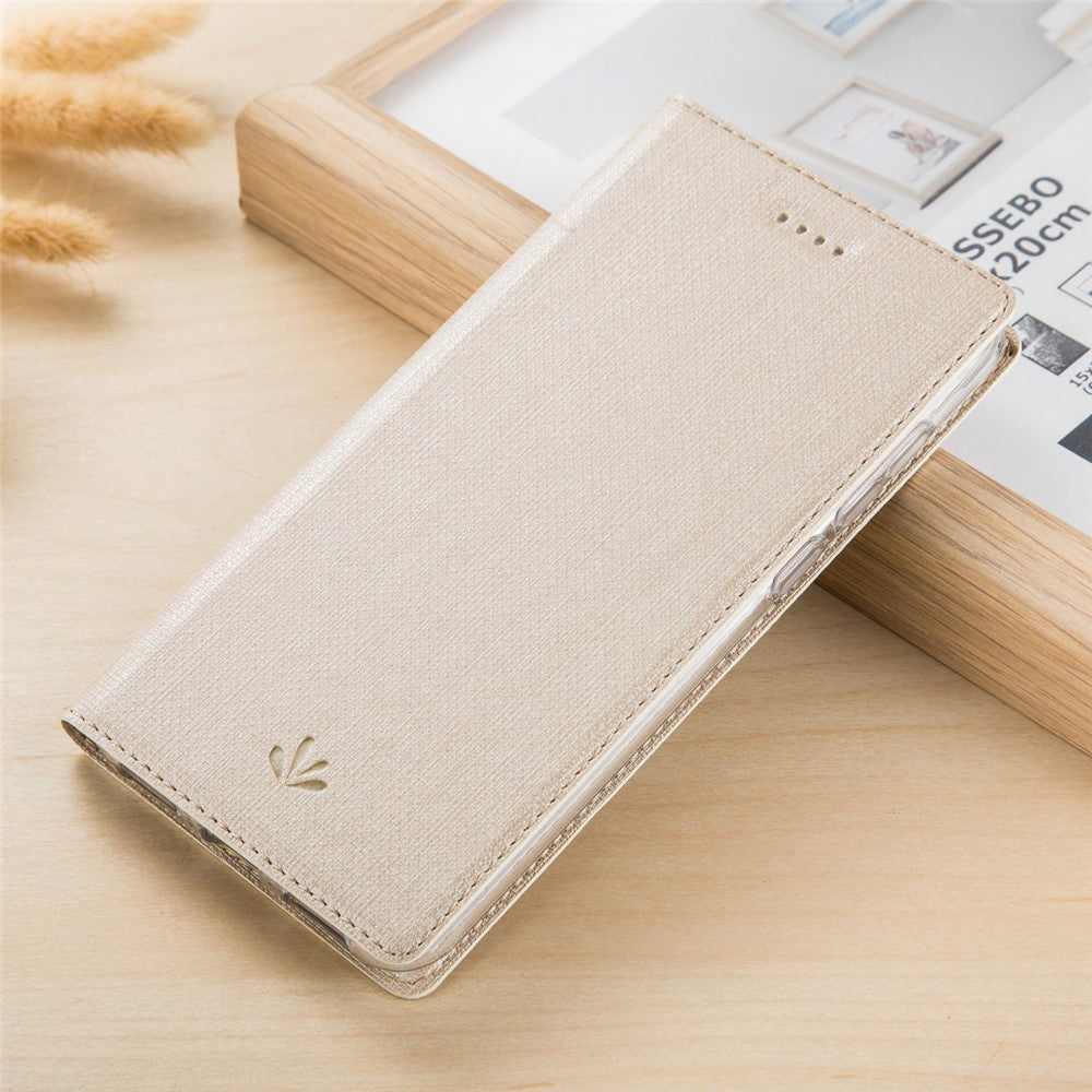 VILI DMX Autoabsorberande Korthållare Läderfodral för Huawei P20 Lite / Nova 3e