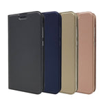 Magnetic Adsorption Leather Stand Phone Casing with Card Slot for Huawei P20 Pro