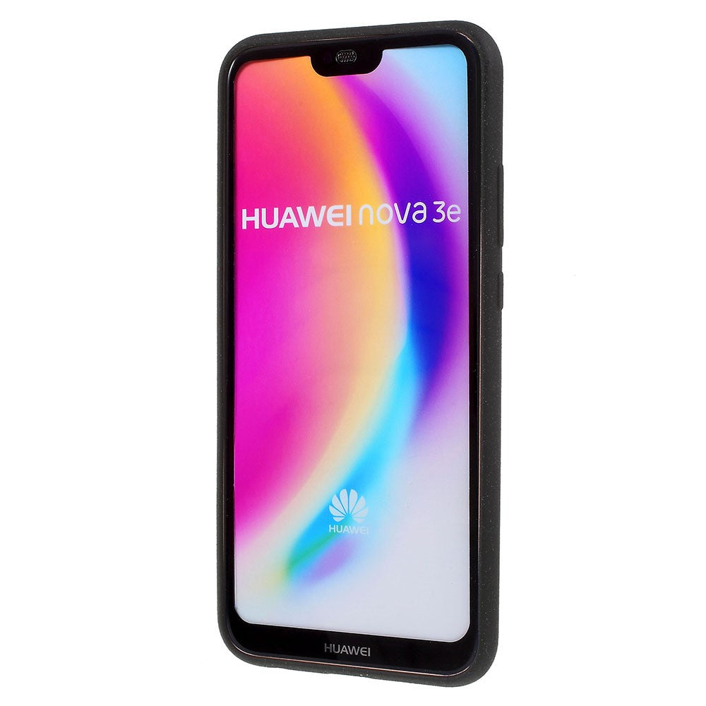 Huawei P20 Lite / Nova 3e Dubbelsidigt Matt TPU Bakskal