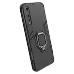 Finger Ring Kickstand PC + TPU Hybrid Mobile Phone Case for Huawei P20 Pro