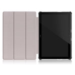 PU Leather Tri-fold Stand Tablet Flip Protective Casing for Huawei Mediapad T5 10