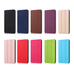 PU Leather Tri-fold Stand Tablet Flip Protective Casing for Huawei Mediapad T5 10