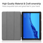 Tri-fold Stand Leather Protection Cover for Huawei Mediapad C5 10 / M5 Lite 10