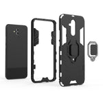 TPU + PC Hybridskal med Fingerringstöd för Huawei Mate 20 Lite