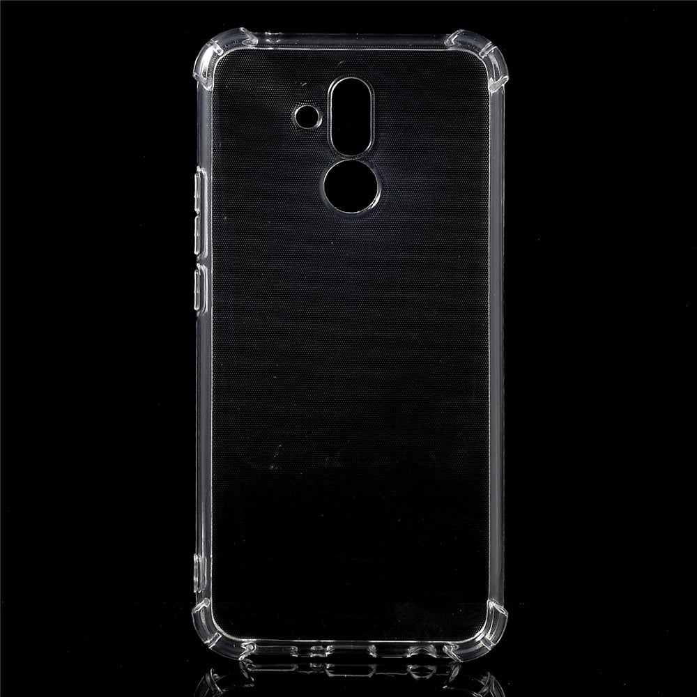 Stötdämpande genomskinligt TPU-mobilskal till Huawei Mate 20 Lite