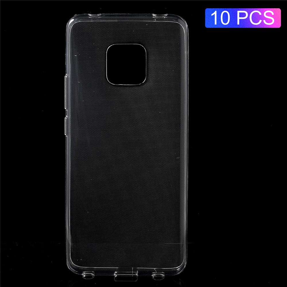 10 st halkfritt inre TPU-skyddande mobilmobilskal för Huawei Mate 20 Pro