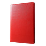 Litchi Skin Leather Shell Cover Case with 360-Degree Rotating Stand for Huawei Mediapad T5 10