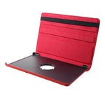Litchi Skin Leather Shell Cover Case with 360-Degree Rotating Stand for Huawei Mediapad T5 10