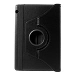 Litchi Skin Leather Shell Cover Case with 360-Degree Rotating Stand for Huawei Mediapad T5 10