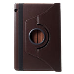 Litchi Skin Leather Shell Cover Case with 360-Degree Rotating Stand for Huawei Mediapad T5 10