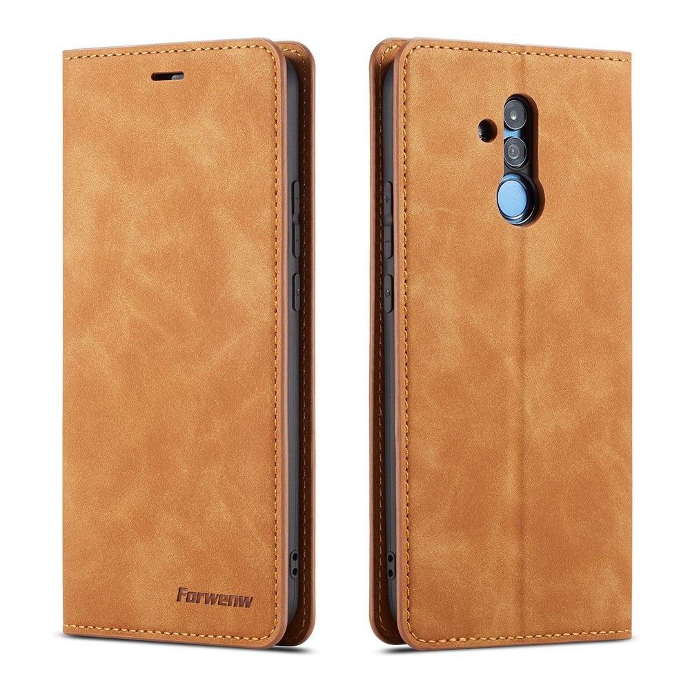 FORWENW Fantasy Series Silky Touch Leather Wallet Case for Huawei Mate 20 Lite