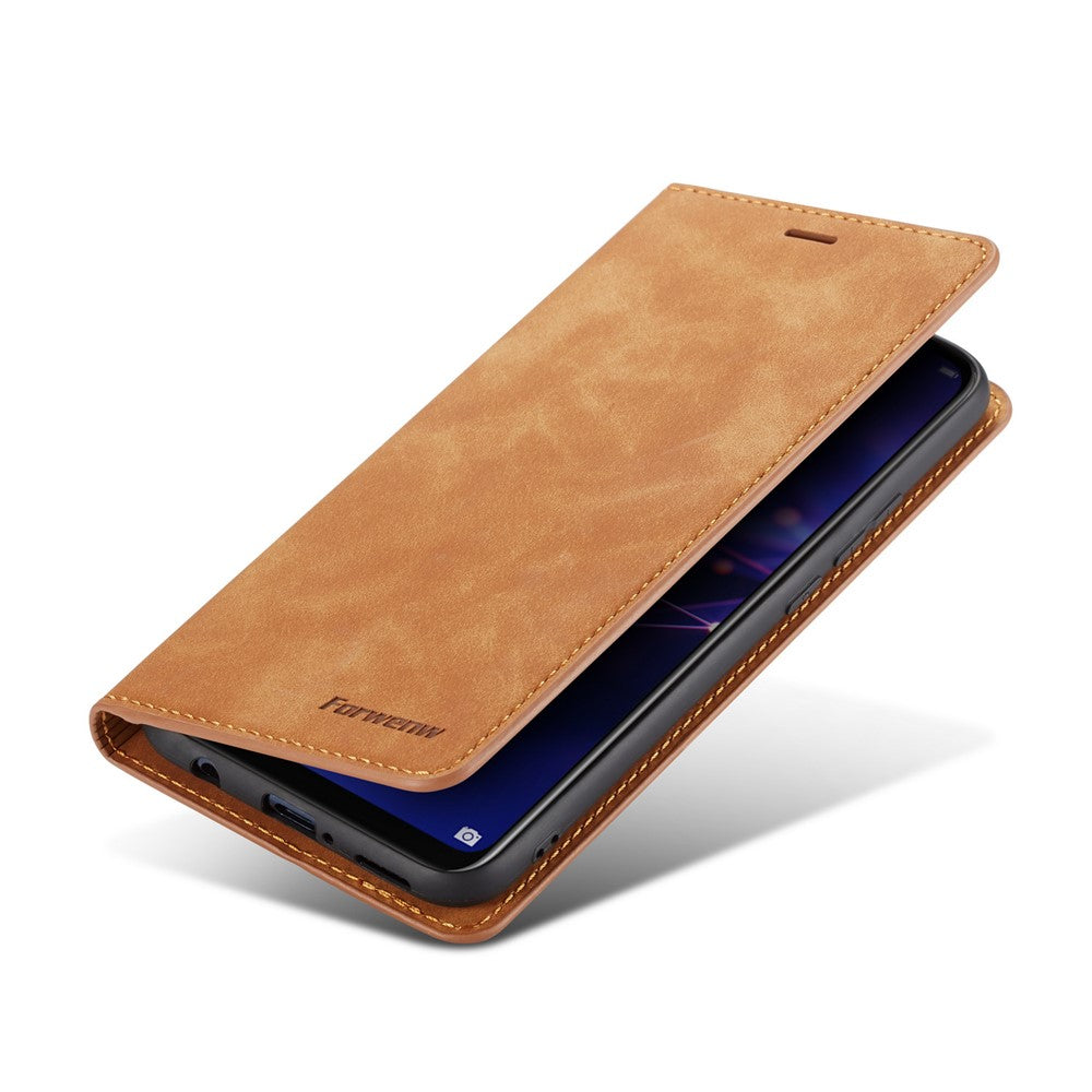 FORWENW Fantasy Series Silky Touch Leather Wallet Case for Huawei Mate 20 Lite